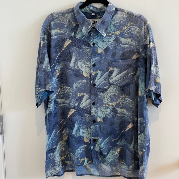 RobRoy Vintage Button Down Short Sleeve Shirt - Picture 1 of 3